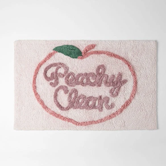 Peachy Bath Mat 3 Peachy Bath Mat