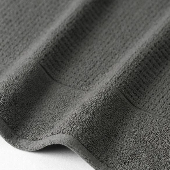 Wythe Waffle Towel - Charcoal 3 Wythe Waffle Towel - Charcoal