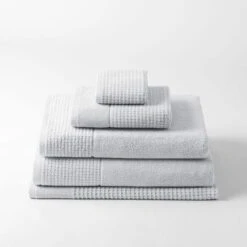 Wythe Towel - Silver