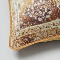 Aman Heritage Cushion - Mustard -Koala Home Shop M F Aman Heritage Cushion Mustard 50x50cm 20976301 Detail