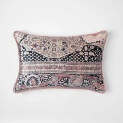 Aman Vintage Cushion - Multi/Pink 8 Aman Vintage Cushion - Multi/Pink -Koala Home Shop M F Aman Vintage Cushion Multi Blush 60x40cm 20975601 1