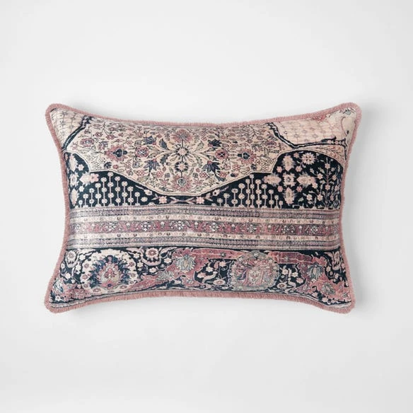 Aman Vintage Cushion - Multi/Pink 5 Aman Vintage Cushion - Multi/Pink - Image 3