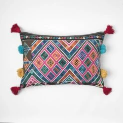 Aria Dhurry Cushion -Koala Home Shop M F Aria Dhurry Cushion 60x40cm 20980401 V2 1