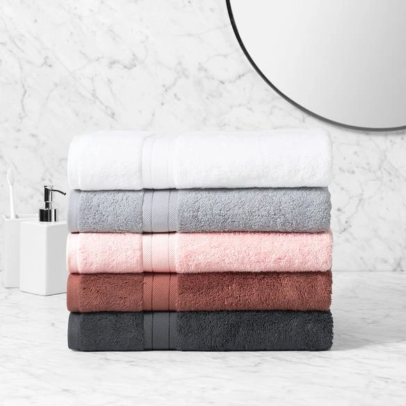 Bamboo Towel - Blush 4 Bamboo Towel - Blush - Image 2