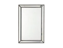 Beaded Edge Framed Mirror