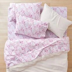 Koala Home Shop -Koala Home Shop M F Beth 250TC QSS Pink Floral SI 7