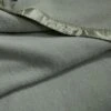 Cooper Woollen Blanket - Sage 2 Cooper Woollen Blanket - Sage -Koala Home Shop M F COOPER Sage Detail 1