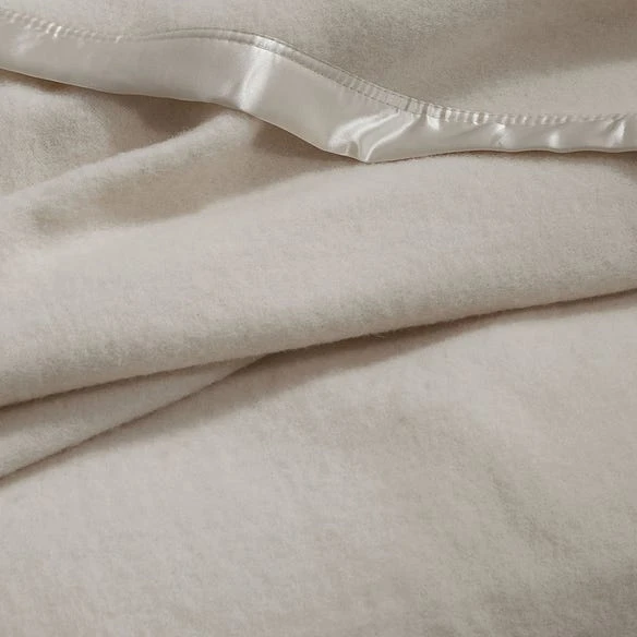 Cooper Woollen Blanket - Stone 4 Cooper Woollen Blanket - Stone - Image 2