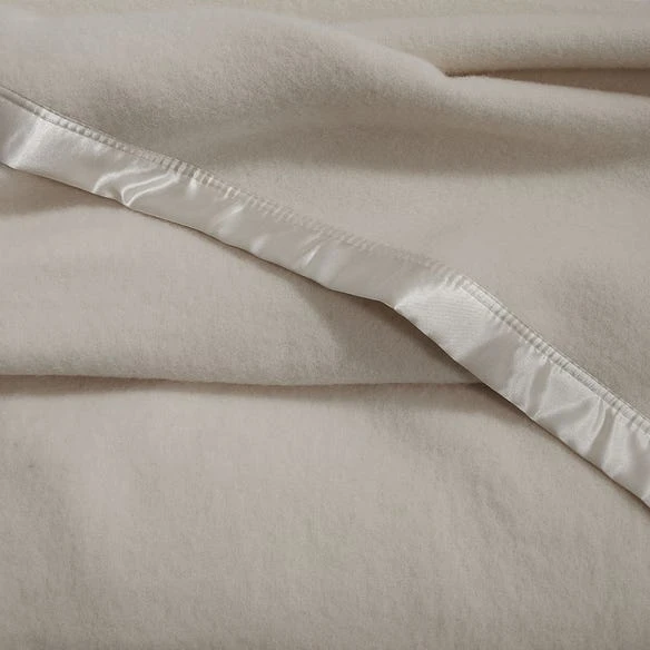 Cooper Woollen Blanket - Stone 5 Cooper Woollen Blanket - Stone - Image 3