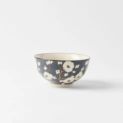 Cherry Blossom Breakfast Bowl -Koala Home Shop M F Cherry Blossom Breakfast Bowl Slate Blue 20918502