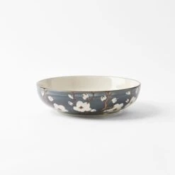 Cherry Blossom Dining -Koala Home Shop M F Cherry Blossom Low Bowl Slate Blue 20918402 1