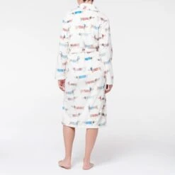 Dash Robe - Cream 10 Dash Robe - Cream -Koala Home Shop M F Dash Bathrobe 20911201 Back 1