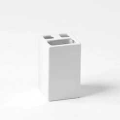 Dolomite Bathroom Accessories - White -Koala Home Shop M F Dolomite toothbrush holder White 13325701 1