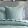Dutton Quilt Cover - Smoke Blue 2 Dutton Quilt Cover - Smoke Blue -Koala Home Shop M F Dutton Euro