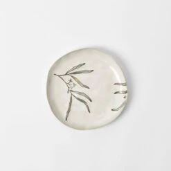 Eucalypt Dining - Ivory Green -Koala Home Shop M F Eucalypt Side Plate Ivory Green 20947701