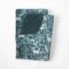 Kingswood Sherpa Throw -Koala Home Shop M F Kingswood Sherpa Throw Dark Teal Cream 21416501 1