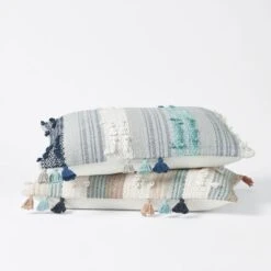Lima Cushion - Blue Brick