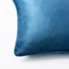 Margot Velvet Cushion - Petrol Blue 2 Margot Velvet Cushion - Petrol Blue -Koala Home Shop M F Margot Velvet Cushion 50x50cm Petrol Blue Detail 1