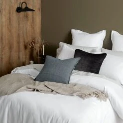 Metro Quilt Cover - White -Koala Home Shop M F Metro White Marketing web