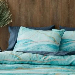 Mineral Quilt Cover -Koala Home Shop M F Mineral Pillowcase