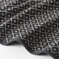 Owen Towel - Diamond 8 Owen Towel - Diamond -Koala Home Shop M F Owen Diamond Towels Black Stone 21377801 Detail 3 1
