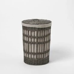 Laundry Hampers -Koala Home Shop M F PP Laundry Hamper M French Grey 21026101 Copy 1