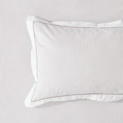 Portofino Quilt Cover - Taupe -Koala Home Shop M F Portofino Taupe Detail 2 Web