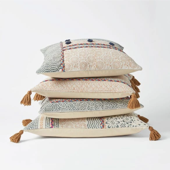 Samode Striped Cushion 4 Samode Striped Cushion - Image 2