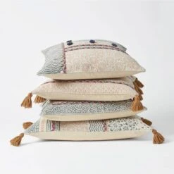 Samode Pom Cushion 7 Samode Pom Cushion -Koala Home Shop M F Samode Cushions W20 209487 R V2 6