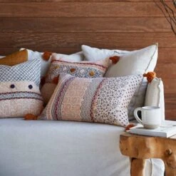 Samode Striped Cushion 8 Samode Striped Cushion -Koala Home Shop M F Samode Cushions W20 209487 R 3