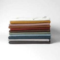 Milano Linen Napkins - Charcoal -Koala Home Shop M F WL Milano TC 180x320 S20 183248 R 19