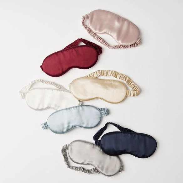 Silk Eye Mask - Blush 3 Silk Eye Mask - Blush