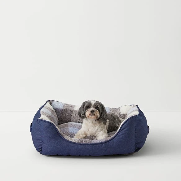 Denim Pet Bed Medium 4 Denim Pet Bed Medium - Image 2