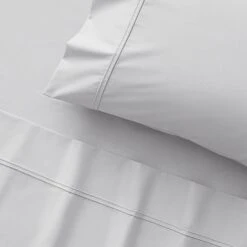 Supreme 250 TC Egyptian Cotton Sheets - Silver