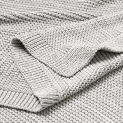 Moss Throw - Mist -Koala Home Shop m f moss border throw mist 18445501 detail 1