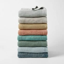 Moss Throw - Mist -Koala Home Shop m f moss border throws w22 18445 r 1